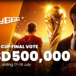 Play666 World Cup Final vote — USD500,000 prize pool, voting 17–19 July