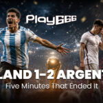 England 1-2 Argentina — Five Minutes That Ended It