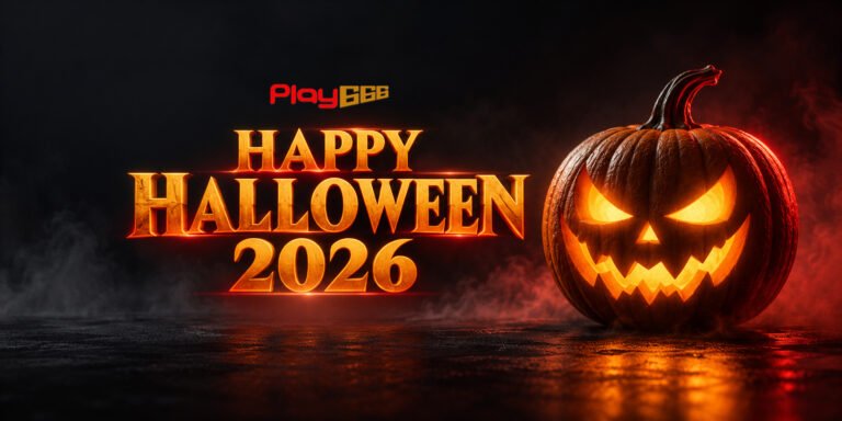 Halloween falls on a Saturday night in 2026, and the whole weekend turns dark, loud and a little theatrical. A seasonal greeting from Play666 Malaysia, plus why spooky slot themes feel right this time of year.